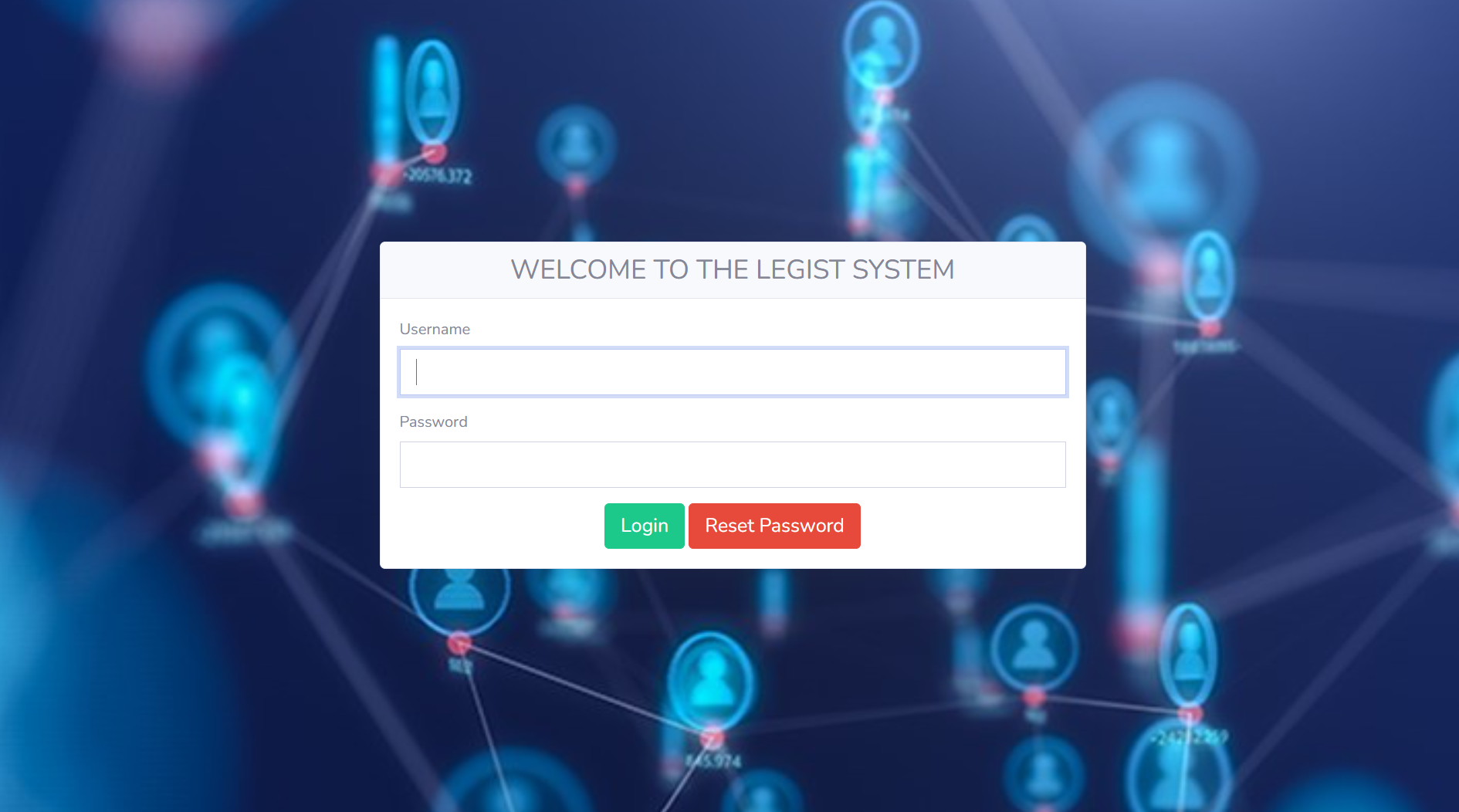 Legist system screenshot