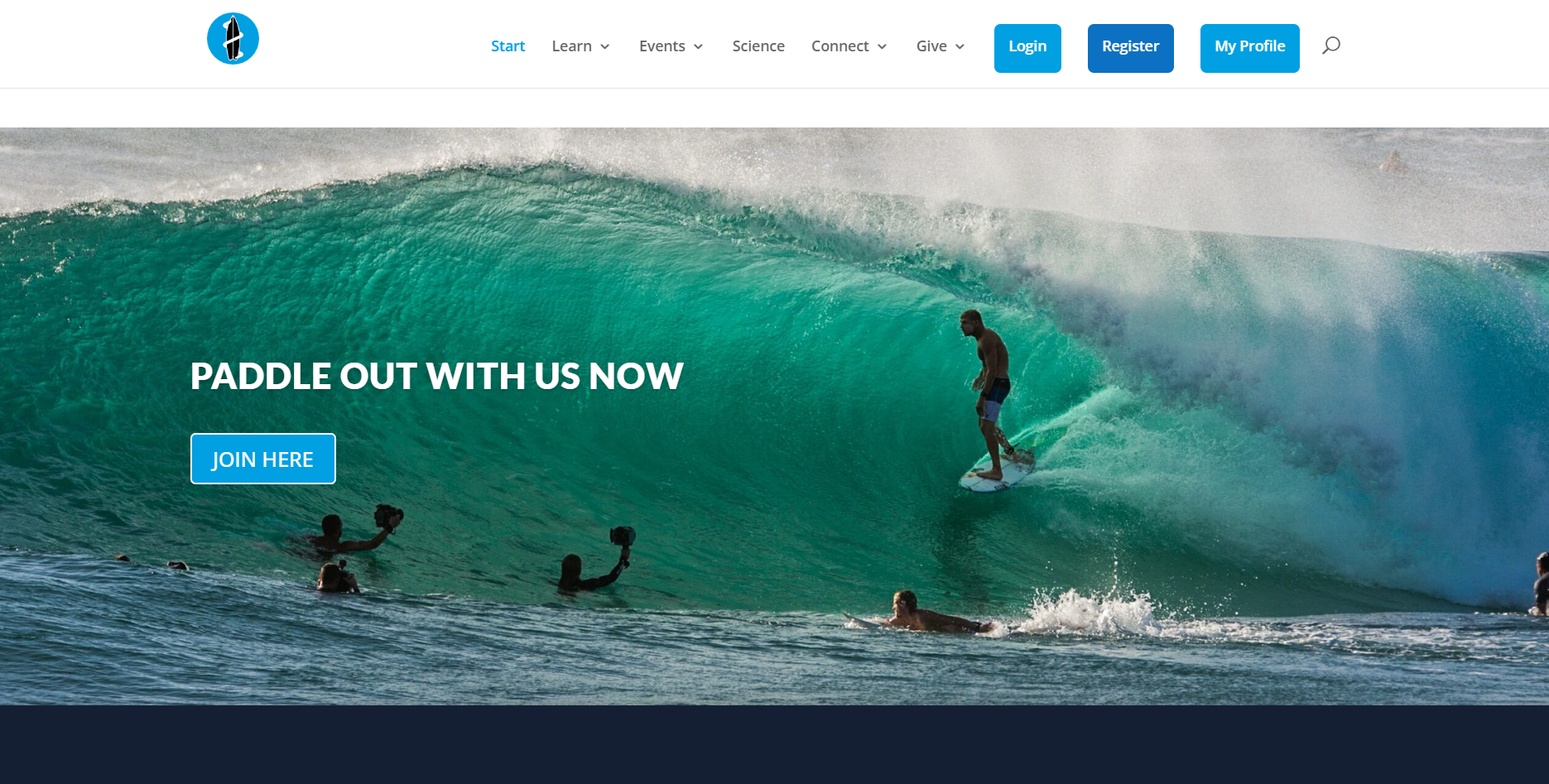 Surfing Medicine website screenshot