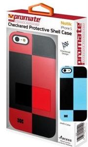 Promate Notik iPhone 5 Checkered Protective Shell Cover