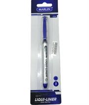 Marlin Liqui Liner Roller Ball Pen Blue Single – Medium