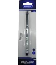 Marlin Liqui Liner Roller Ball Pen Black Single – Medium