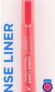 Marlin Dense Permanent Markers 1's Red