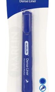 Marlin Dense Permanent Markers 1's Blue