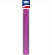 Marlin Flexible 30cm Ruler Pink-