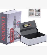 Casey Homesafe Paperback Metal Book Safe With Lock London
