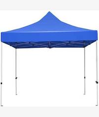 Unique 3X3 Polyester Gazebo(Blue)