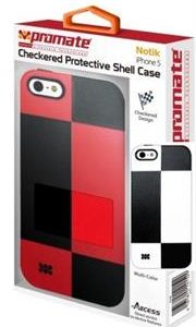 Promate Notik iPhone 5 Checkered Protective Shell Cover