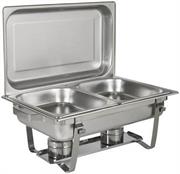 Casey Good Mama Rectangular Double Pan Chafing Dish