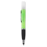 Geeko 3 in 1 Sanitizer Spray Stylus and Blue ink Pen