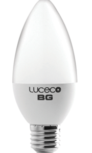 Luceco E27 Candle 3W Warm White 2 Pack LED 200 Lumens