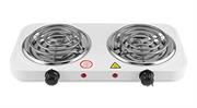 Casey Koala Electric 2 Hot Plate Spiral Stove Colour: White