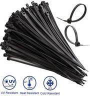 Noble Nylon Cable Ties 4.8 x 200mm Pack of 100 Black