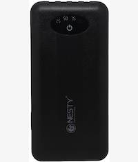 Nesty 10 000mAh Multi Functional Power Bank Colour Black