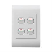 Lesco Pipelli 4 Lever 1 Way Flush Switch