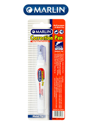 Marlin Office Essentials 7ml Correction Fluid Pen