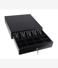 Postron Cash Drawer with 5 Bills and 7 Coins
