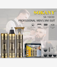Sokany Professional 3In1 Suit T Blade Shaver Gold