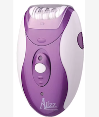 Alizz Professional Ladies Epilator - Purple & White