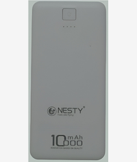 Nesty 10 000mAh Multi Functional Power Bank Colour White