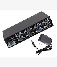 UNIQUE VGA 8 PORT VGA SPLITTER 1920X1440