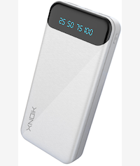 Geeko Xnoik Power Bank 20000mAh Capacity White