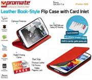 Promate Folio S5 Bookcover with inside card pocket Colour: