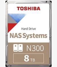 Toshiba 8TB N300 NAS 3.5 inch SATA Hard Drive