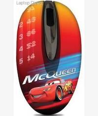 Disney Cars Mini Optical USB Mouse , Retail Packaged ,