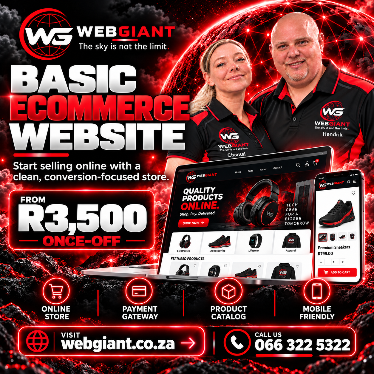 Basic E-Commerce Website