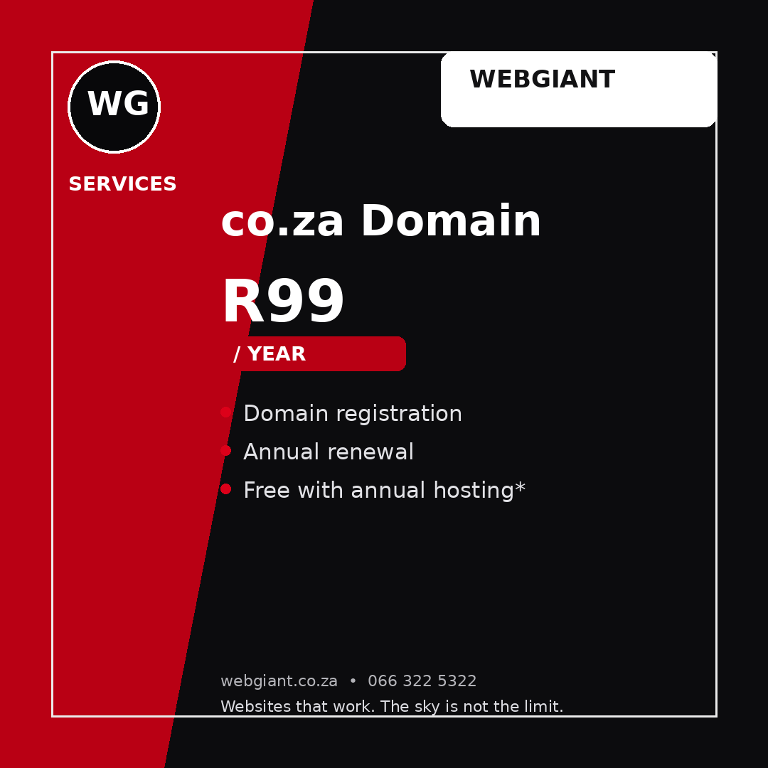 .co.za Domain Registration