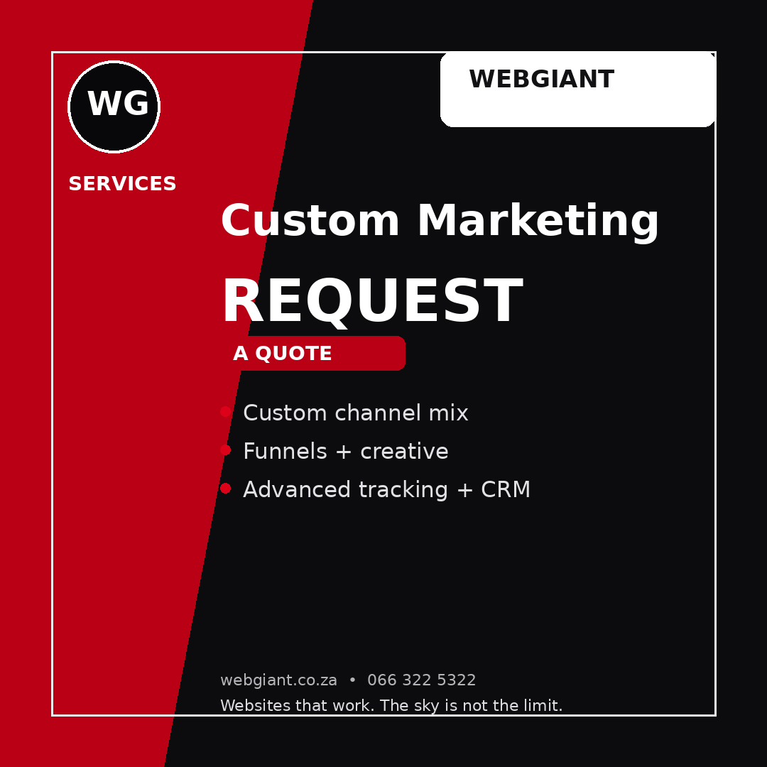 Custom Digital Marketing Solution